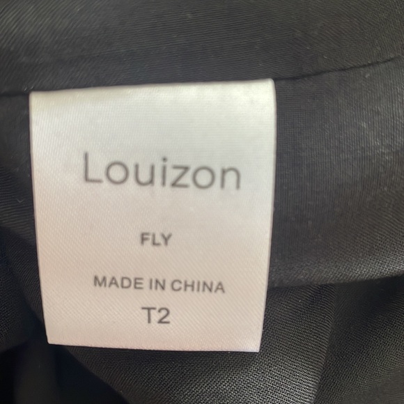 Louizon fly dress in black - Picture 6 of 12